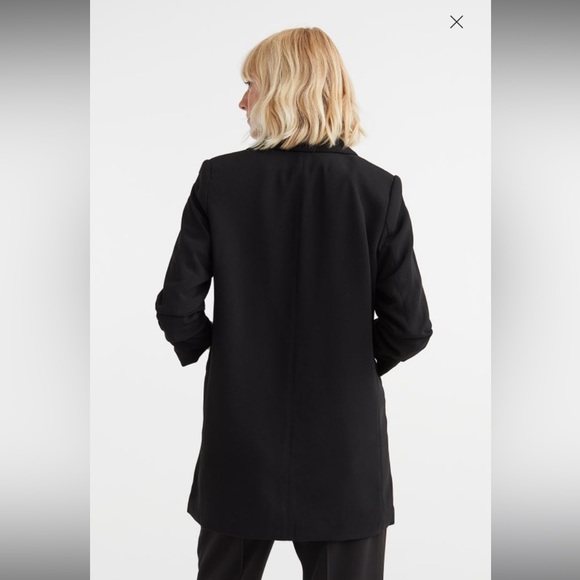 Gathered Sleeved Blazer - Picture 5 of 5